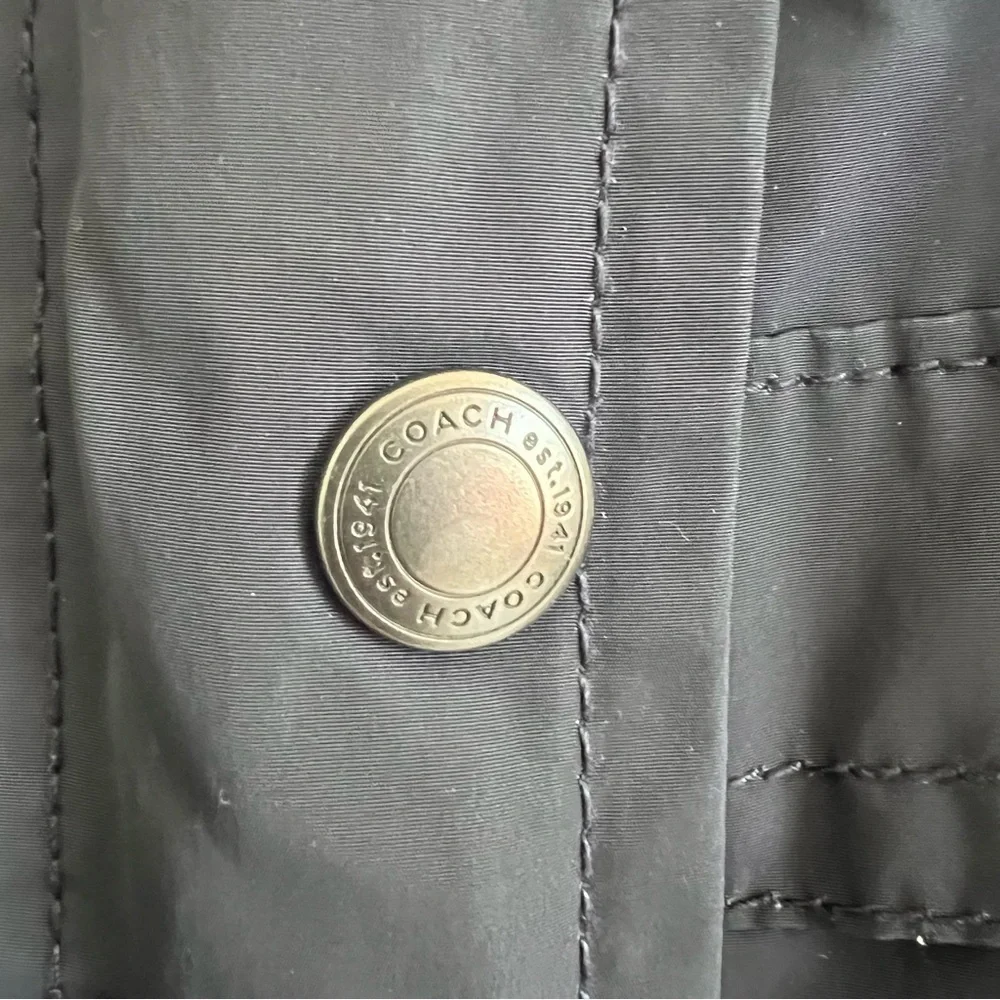 Coach Rain Coat Navy XS